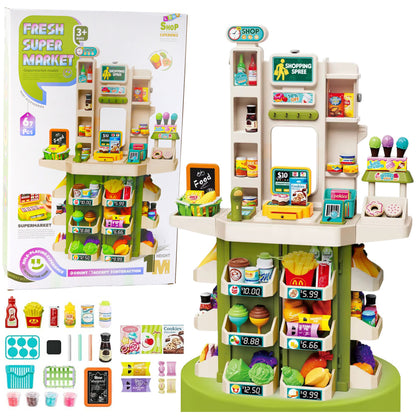 Supermercado Infantil Interativo 67 Peças