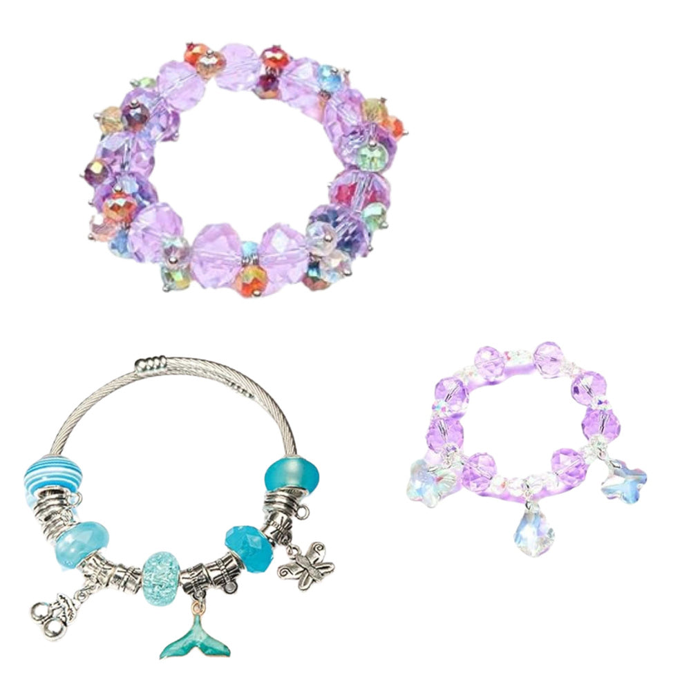 Conjunto de Beleza Sereia com Missangas 48 Peças