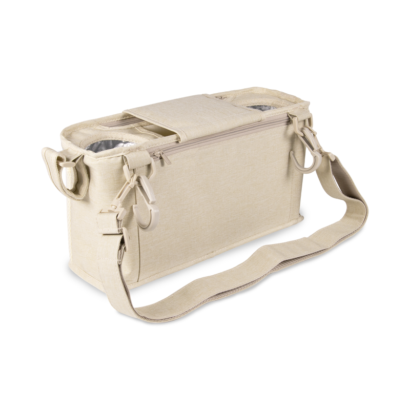 Bolsa com 2 porta-copos térmicos - Bege