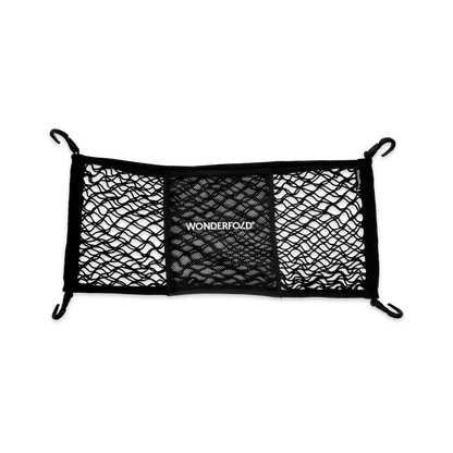 Bolsa de rede WonderNet Cargo (serve em todos os vagões) - novo design - Preta