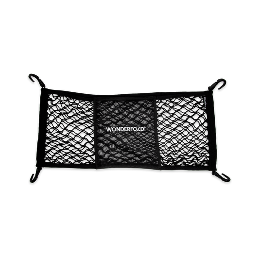 Bolsa de rede WonderNet Cargo (serve em todos os vagões) - novo design - Preta