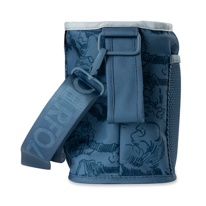 Bolsa com 4 bases para copos - Paisagem de Van Gogh com casas