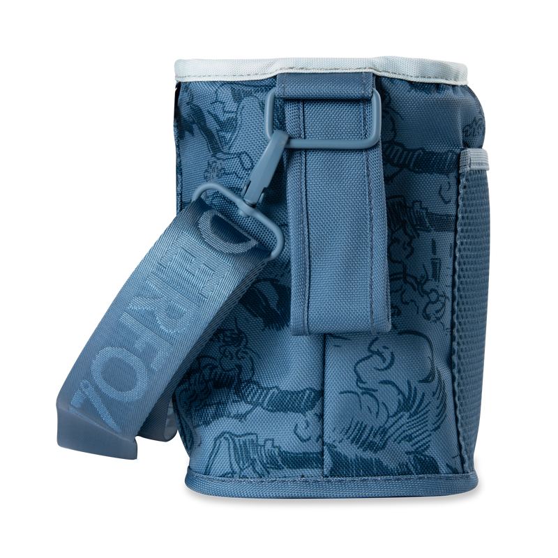 Bolsa com 2 bases para copos - Paisagem de Van Gogh com casas