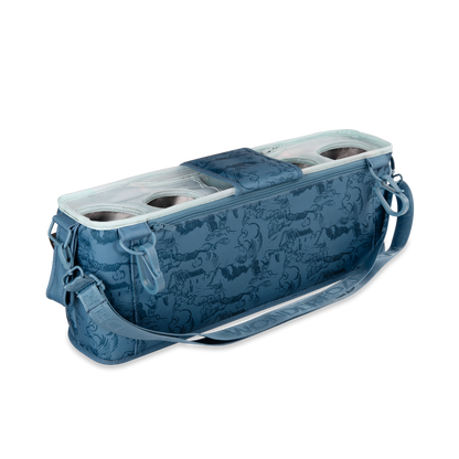 Bolsa com 4 bases para copos - Paisagem de Van Gogh com casas