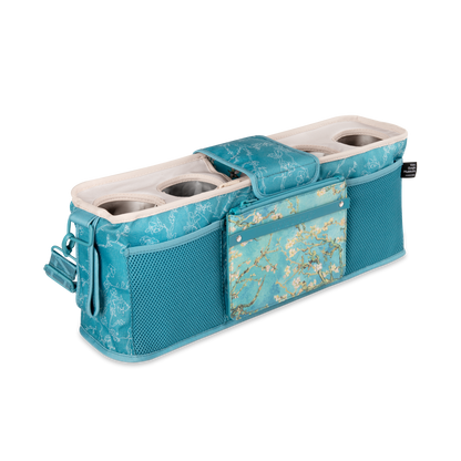 Bolsa com 4 bases para copos - Van Gogh Amendoeiras em Flor