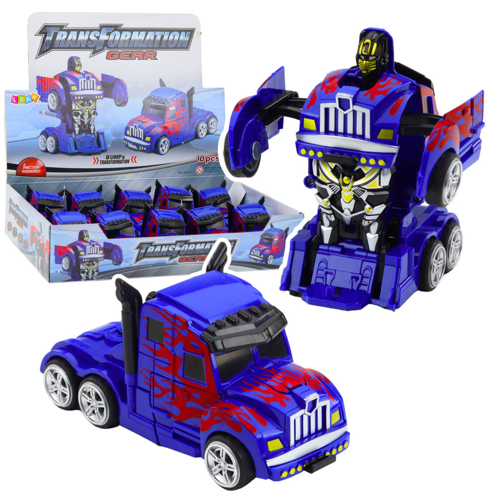 Carro Robot 2 em 1 Vermelho (1 unidade, sortido)