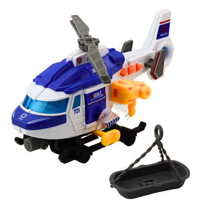 Helicóptero de Resgate com Maca Gancho e Guincho (1 unidade, sortido)