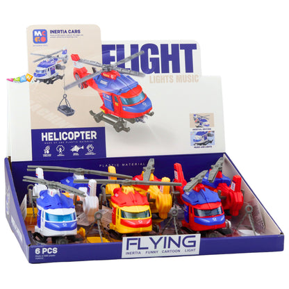 Helicóptero de Resgate com Maca Gancho e Guincho (1 unidade, sortido)