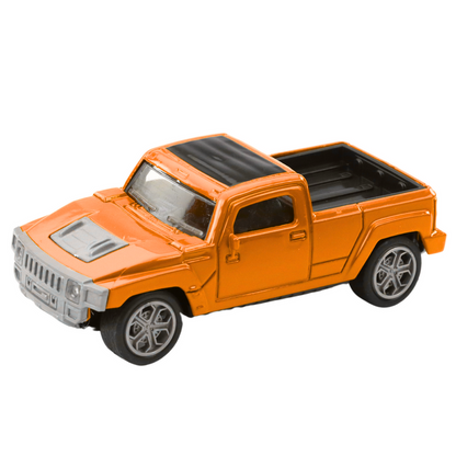 Conjunto Carro com Caravana Laranja