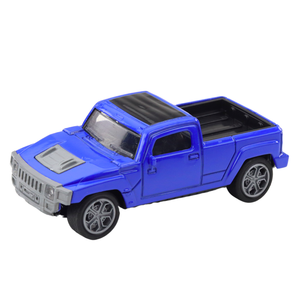 Conjunto Carro com Caravana Azul