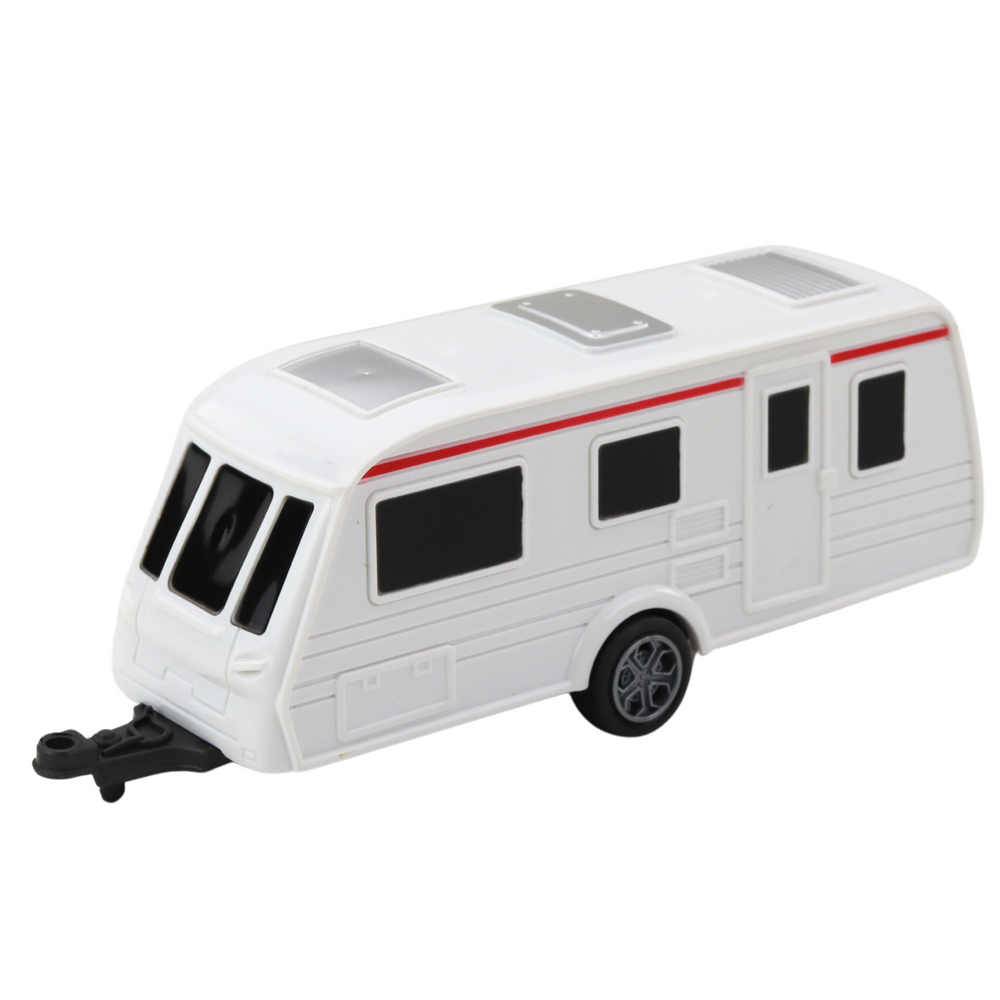 Conjunto Carro com Caravana Azul