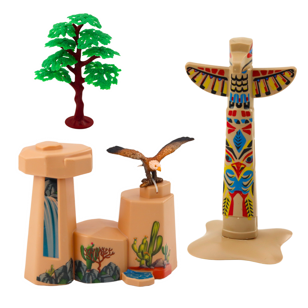 Índios Aldeia Caiaque e Totem