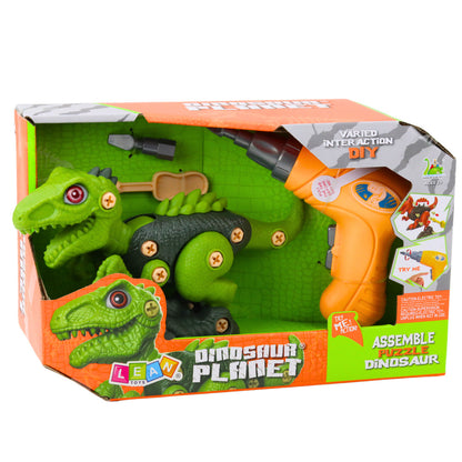 Dinossauro DIY de Desaparafusar com Berbequim Verde