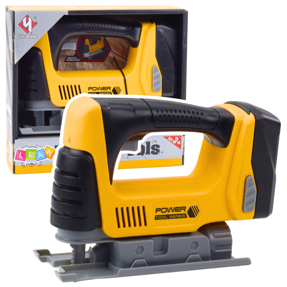 Serrote Elétrico Infantil com Luz LED Amarelo