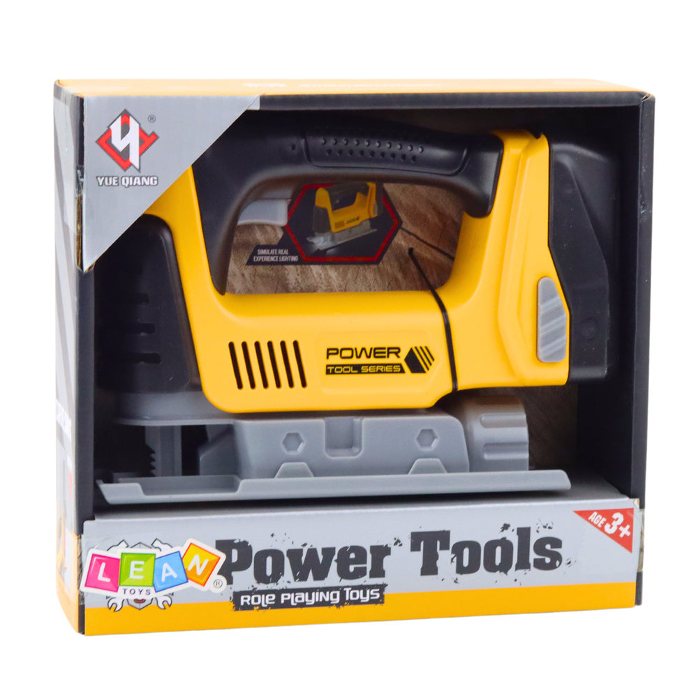 Serrote Elétrico Infantil com Luz LED Amarelo