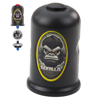 Disco Voador Gorila com Lançador Preto