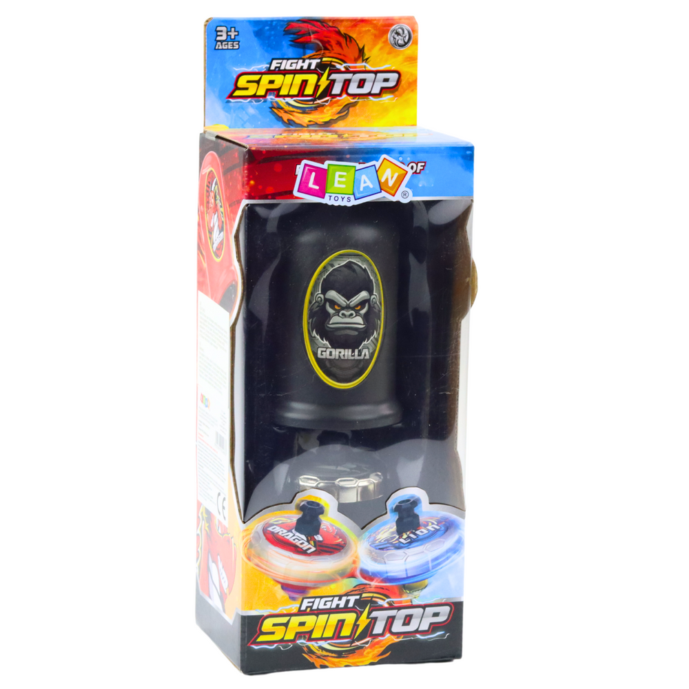 Disco Voador Gorila com Lançador Preto