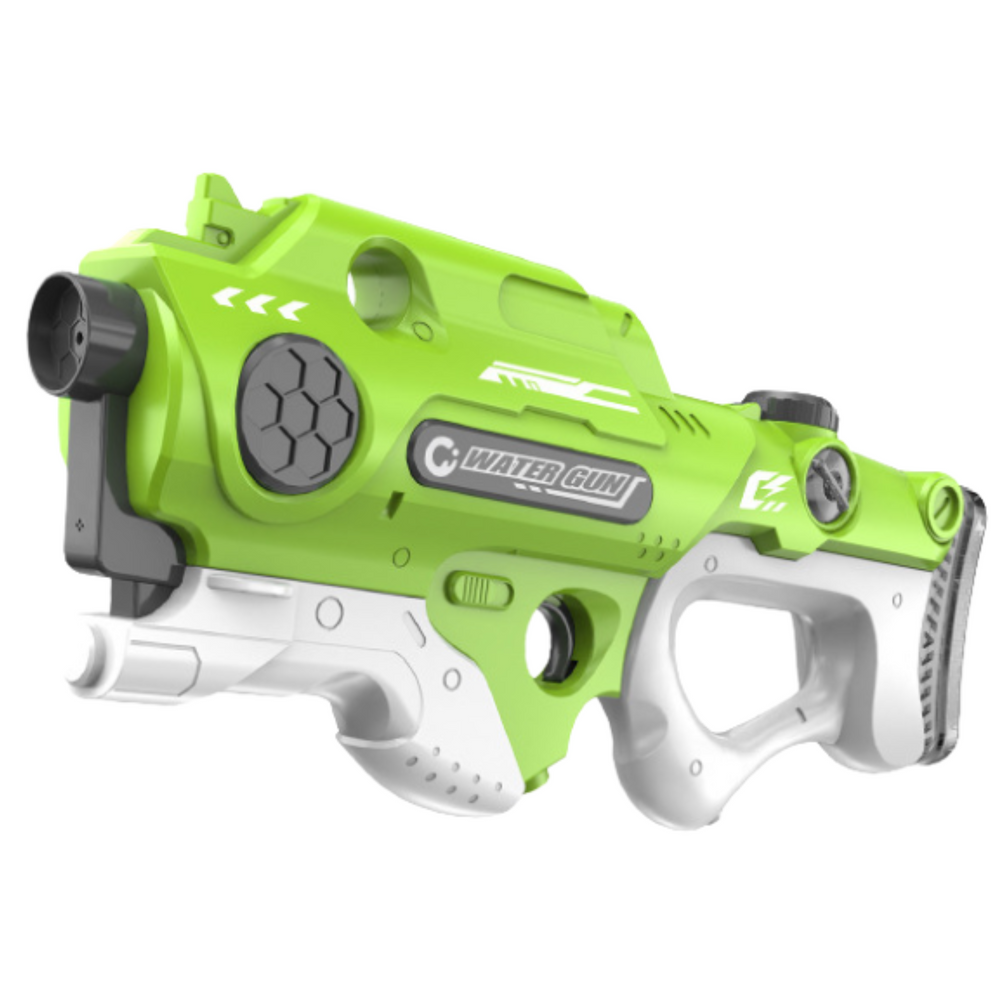 Pistola de Água Elétrica Automática Verde