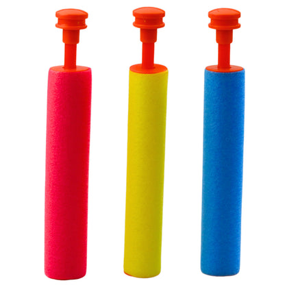 Pistola de água de espuma bastão com seringa 20,5 cm (1 unidade, sortido)