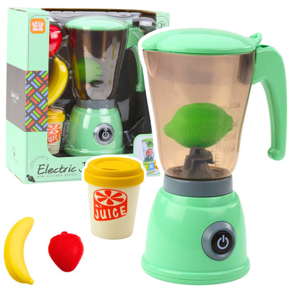 Liquidificadora de Brincar com Copo de Fruta Verde