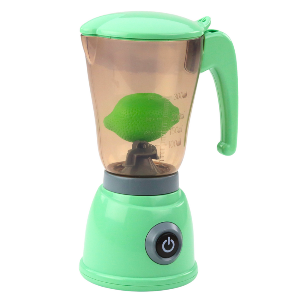 Liquidificadora de Brincar com Copo de Fruta Verde