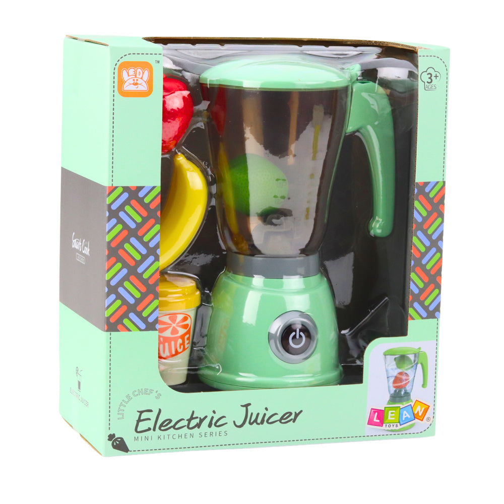 Liquidificadora de Brincar com Copo de Fruta Verde