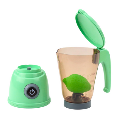 Liquidificadora de Brincar com Copo de Fruta Verde