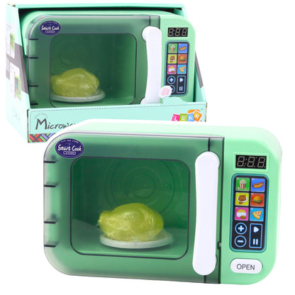 Micro-ondas de Brincar com Frango Rotativo Verde