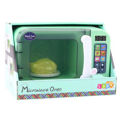Micro-ondas de Brincar com Frango Rotativo Verde