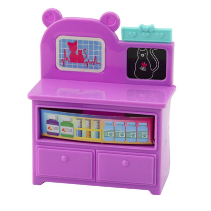 Mini Boneca Veterinária com Cão Gato e Acessórios