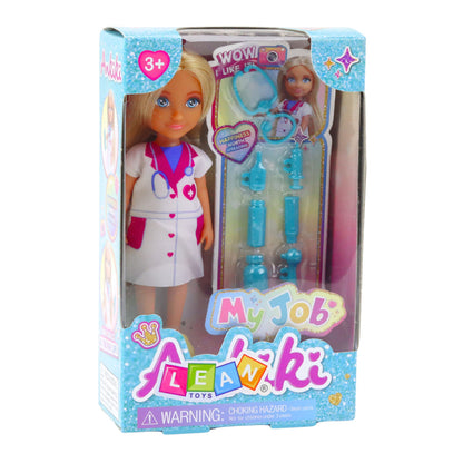 Mini Boneca Médica Ankiki com Acessórios