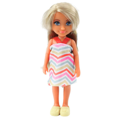 Mini Boneca Ankiki com Banheira e Acessórios