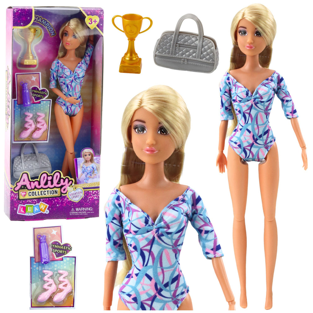 Boneca Bailarina Anlily com Vestido e Acessórios
