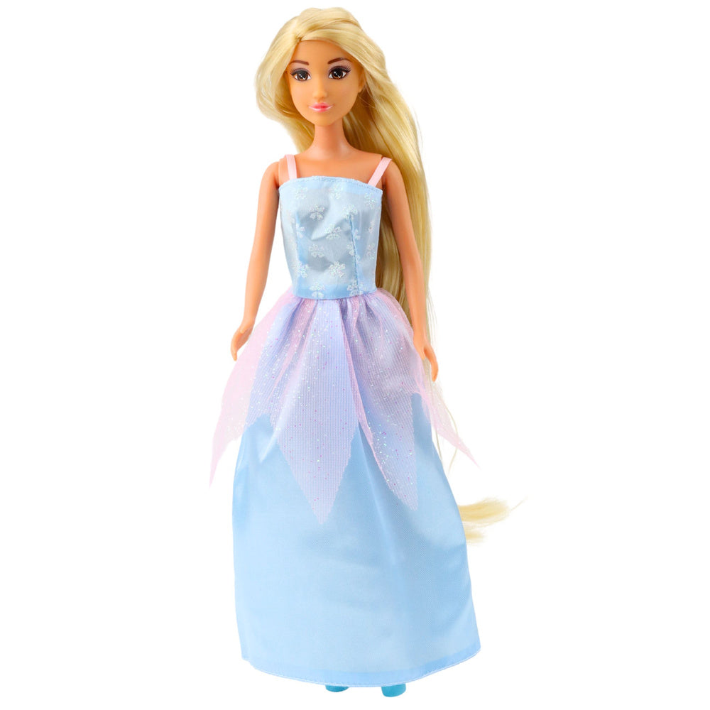 Boneca Anlily Vestido de Baile com Caracóis e Ganchos
