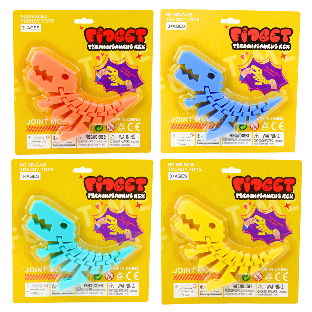 Puzzle Fidget 3D Dinossauro Articulado (1 unidade, sortido)