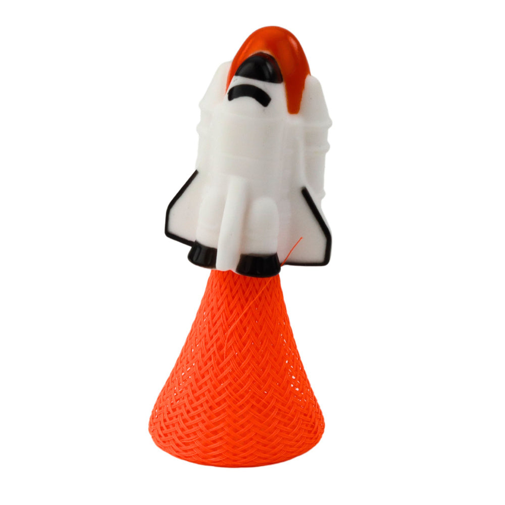 Nave Saltitante com Mola e Luzes 11cm (1 unidade, sortido)