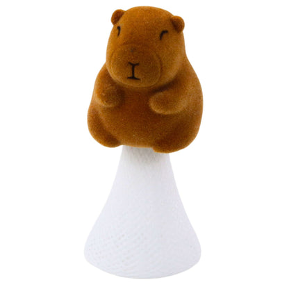 Capivara Saltitante com Mola Bege Castanho 10cm (1 unidade, sortido)