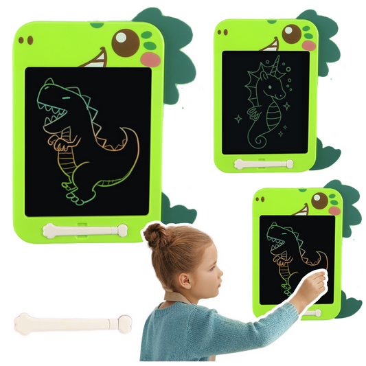 Quadro LCD Dinossauro Verde