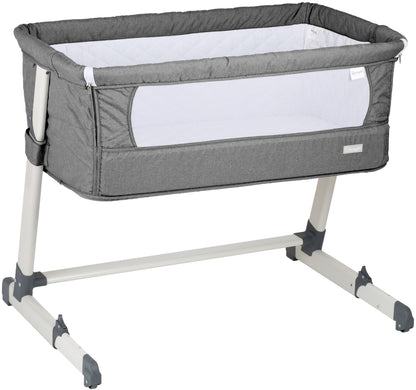Berço Co-Sleep babyGO Together Grey