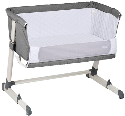 Berço Co-Sleep babyGO Together Grey
