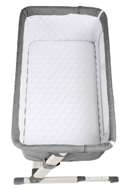 Berço Co-Sleep babyGO Together Grey