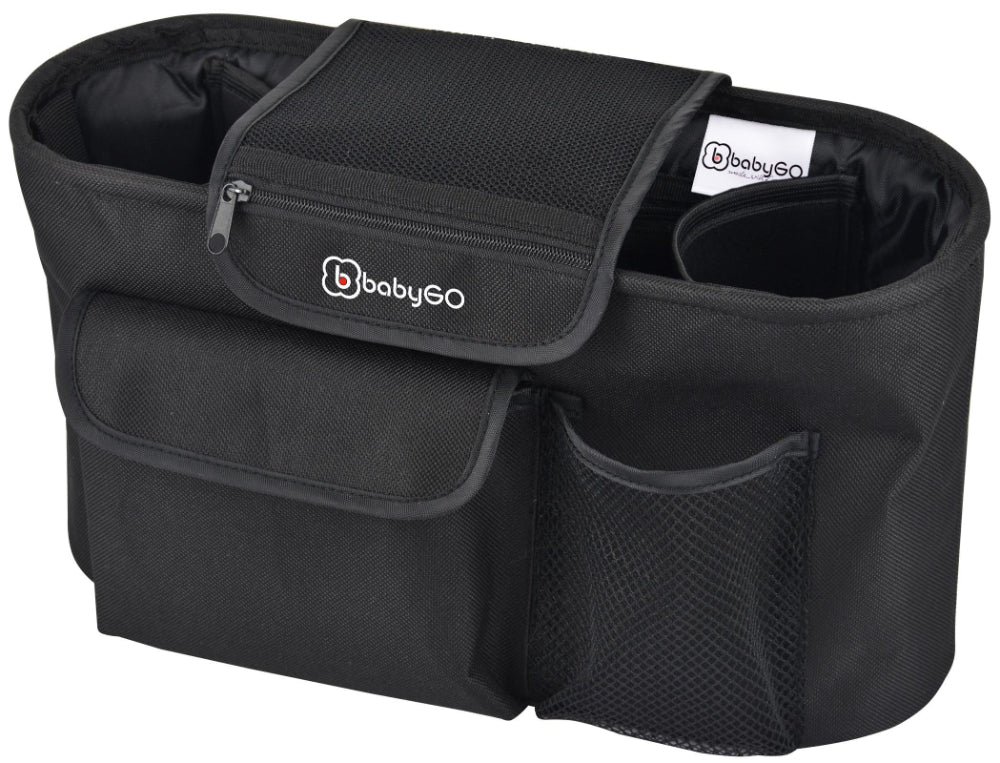 Organizador para carrinho de bebé babyGO Black