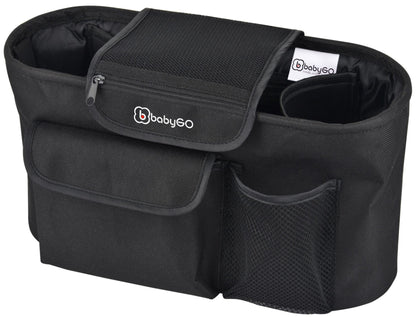 Organizador para carrinho de bebé babyGO Black