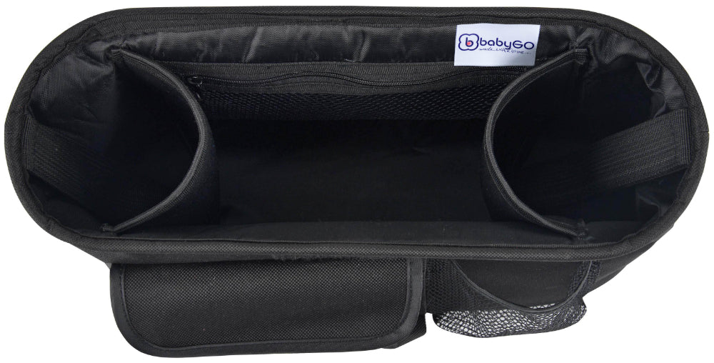 Organizador para carrinho de bebé babyGO Black