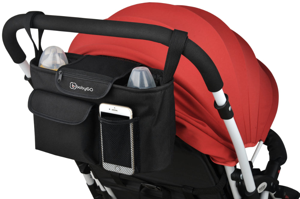 Organizador para carrinho de bebé babyGO Black