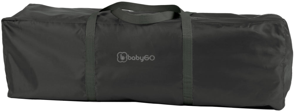 Cama De Viagem babyGO Sleeper Moonstars Grey Melange