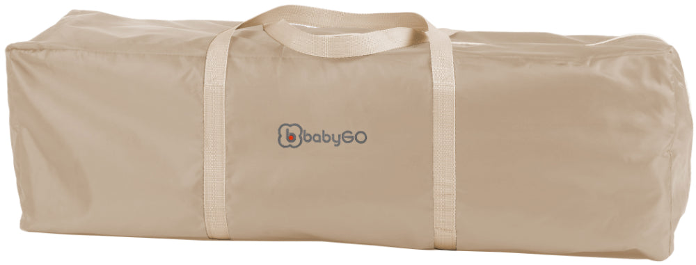 Cama De Viagem babyGO Sleeper Moonstars Beige Melange