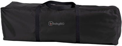 Cama De Viagem babyGO Sleeper Moonstars Black Melange