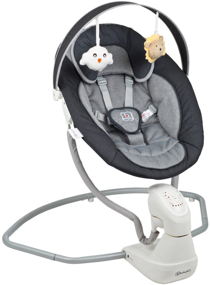 Espreguiçadeira babyGO Cuddly Antracite
