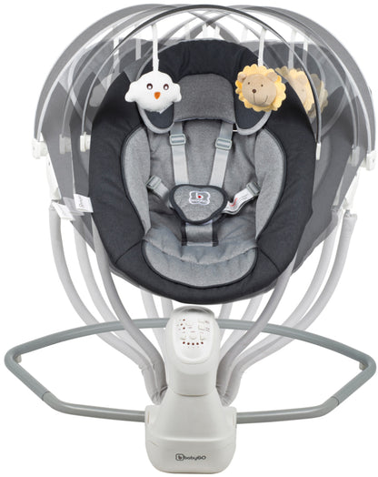 Espreguiçadeira babyGO Cuddly Antracite